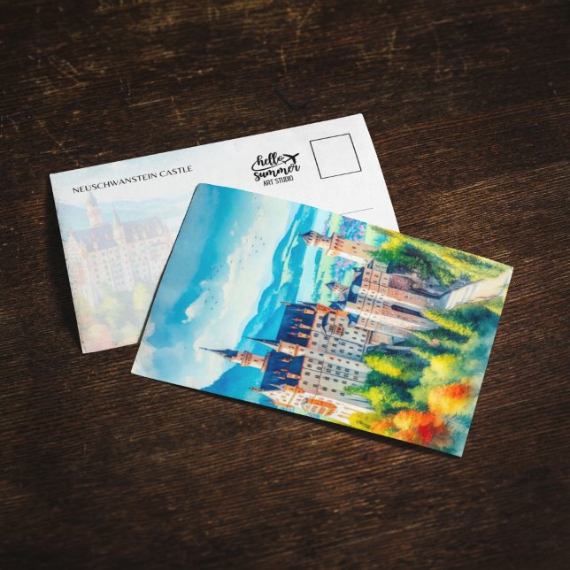 Convites Neuschwanstein Castle Alemanha (Criador carregado)