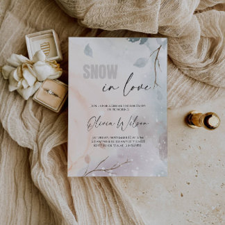 Convites Neve no Amor - Chá de panela da Terra Maravilha de