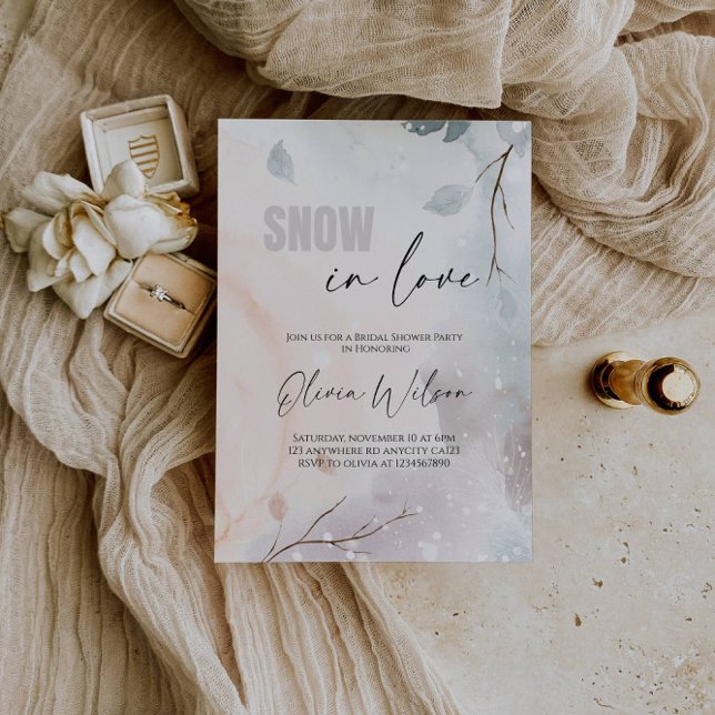 Convites Neve no Amor - Chá de panela da Terra Maravilha de (Criador carregado)