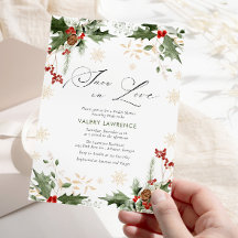 Neve no Amor Chá de panela de inverno