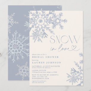 Convites Neve no Amor Floco de Neve Chuva de Noiva de Inver