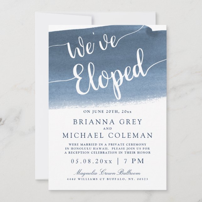 Convites Névoa do Lago Harbor | Fomos Embarcados (Frente)