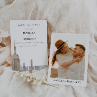 Convites New York Save the Date Template