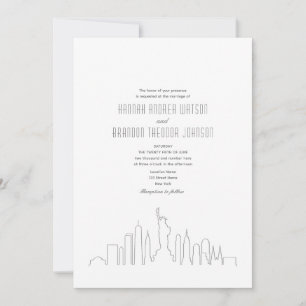Convites New York Wedding