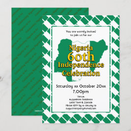 Convites NIGÉRIA 60ª INDEPENDÊNCIA | Sinalizador nigeriano