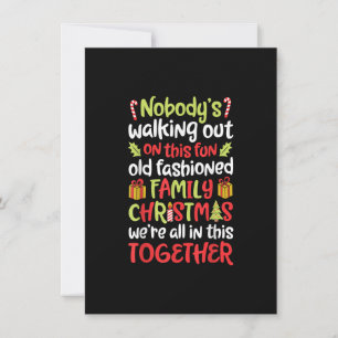 Convites Ninguém está saindo desta divertida e antiga famíl