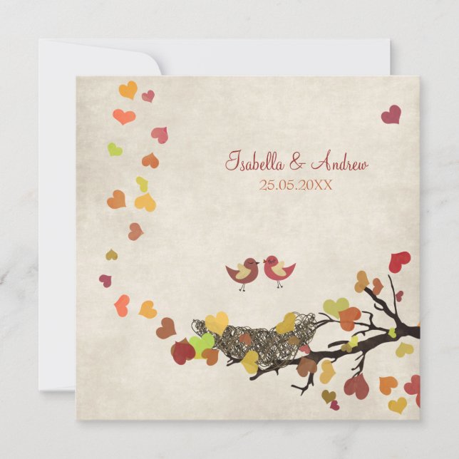 Convites Ninho de Amor (Frente)