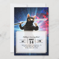 Ninja Cat no espaço.