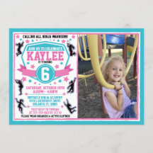 Ninja Warrior Girls Pink Teal Birthday Foto