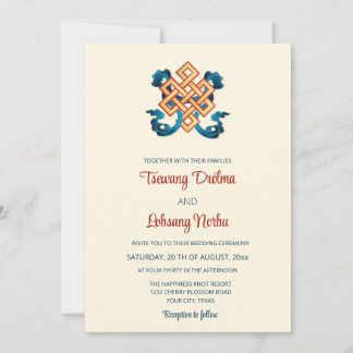 Convites Nó Da Felicidade | Casamento Tibetano