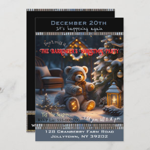 Convites No meio da Festa de Natal Festiva do U