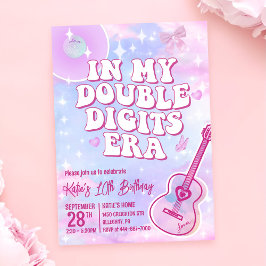 Convites No meu aniversário de dois dígitos