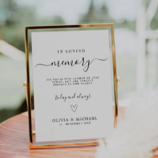 Convites No Sinal De Memória Amante, Sinal De Casamento Min