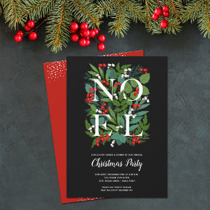 Convites NOEL Elegant Greenery Natal