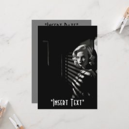 Convites Noir Femme Fatale