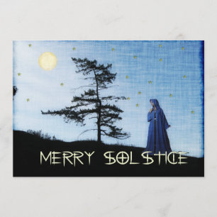 Convites Noite alegre do solstício