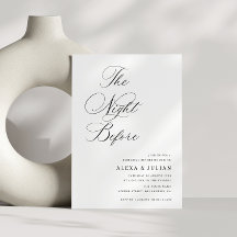 noite antes do janto de ensaio de caligrafia negra