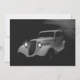 Convites Noite Branca, Aniversário de Hot Rod