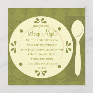 Convites Noite da sopa