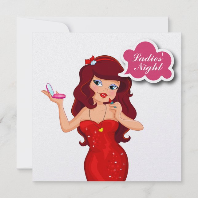 Convites Noite das Mulheres - SRF (Frente)