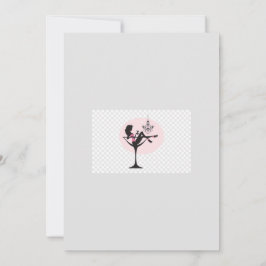 Convites Noite das Senhoras (Cartão estilo retrô)