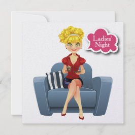 Convites Noite das senhoras/em qualquer ocasião - SRF