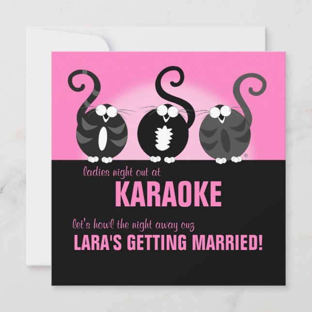 Convites Noite das senhoras para fora a urrar (Frente)