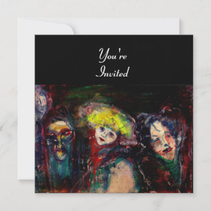 Convites NOITE DE CARNIVAL EM Máscaras de Mascarada venezia