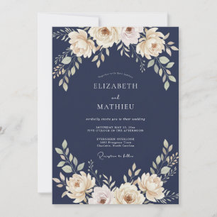 Convites Noite de Champanhe Pétala Casamento