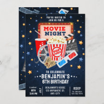 Noite de cinema Aniversário