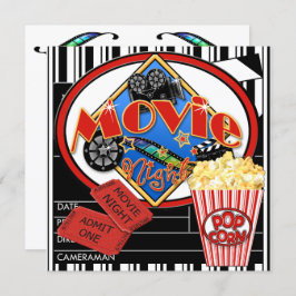 Convites Noite de Filme