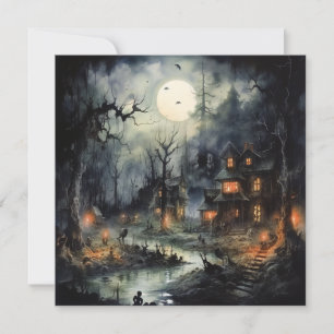 Convites 👻 🎉 Noite De Ghouls Em: Um Soiree Spooktacular! 