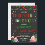 Convites Noite de Natal<br><div class="desc">Marque a cena para uma comemoração mágica com o nosso Convite à Noite de Natal! Este convite festivo apresenta luzes coloridas,  elementos de férias lúdicos e uma estética de cinema-noite aconchegante. Este convite é perfeito para receber uma festa temática de filmes,  combinando alegria de férias com encanto cinematográfico. SNL064</div>