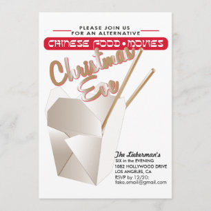 Convites Noite de Natal alternativa