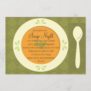 Convites Noite de Sopa