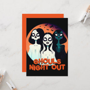 Convites Noite Divertida das Gouls
