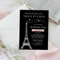 Noite na Festa de solteira da Torre Eiffel em Pari