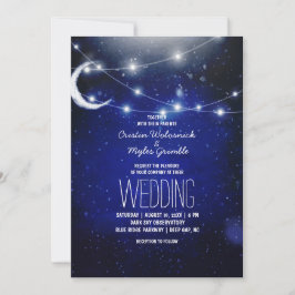 Convites Noite Sky Wedding | Luzes de string