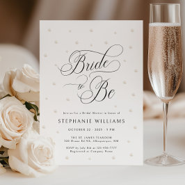 Convites Noiva A Ser Chá de panela De Pérolas