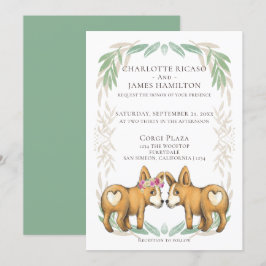 Convites Noiva de Cachorro e Casamento de Cachorro