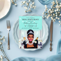 Noiva de Little Black Dress Bride & Co Glam Chá de