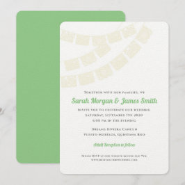 Convites Noiva de Papel Picado Casamento no Destino Festa