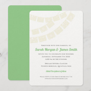 Convites Noiva de Papel Picado Casamento no Destino Festa