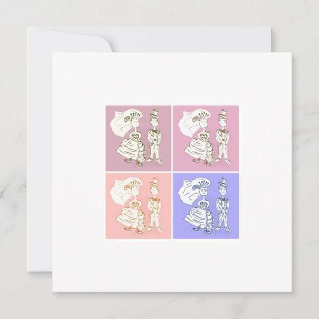 Convites Noiva e noiva (Frente)