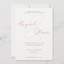 Convites Noiva Elegante & Minimalista | Casamento Moderno &