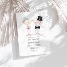 Noiva Elegante Noivo Martini Coquetel Casamento