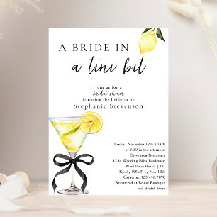 Convites Noiva Em Uma Pitadinha De Martini Bride Shower Lem