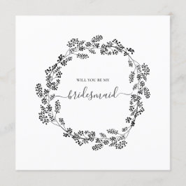 Convites Noiva Floral Moderna Delicada Casamento