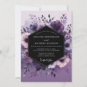 Convites Noiva Floral Vesperal de Ámbar