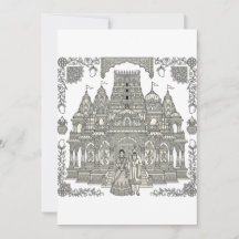 Noiva & Noivo Grande Templo Hindu